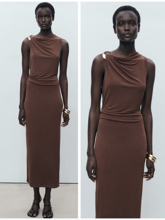 Mango Dresses & Skirts - MANGO Draped Dress